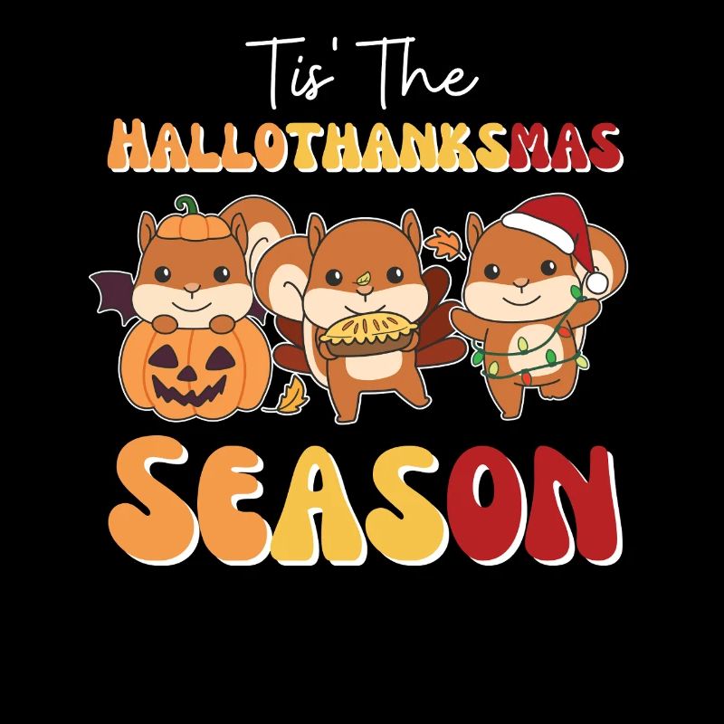 Tis' the Hallothanksmas Season Eichhörnchen