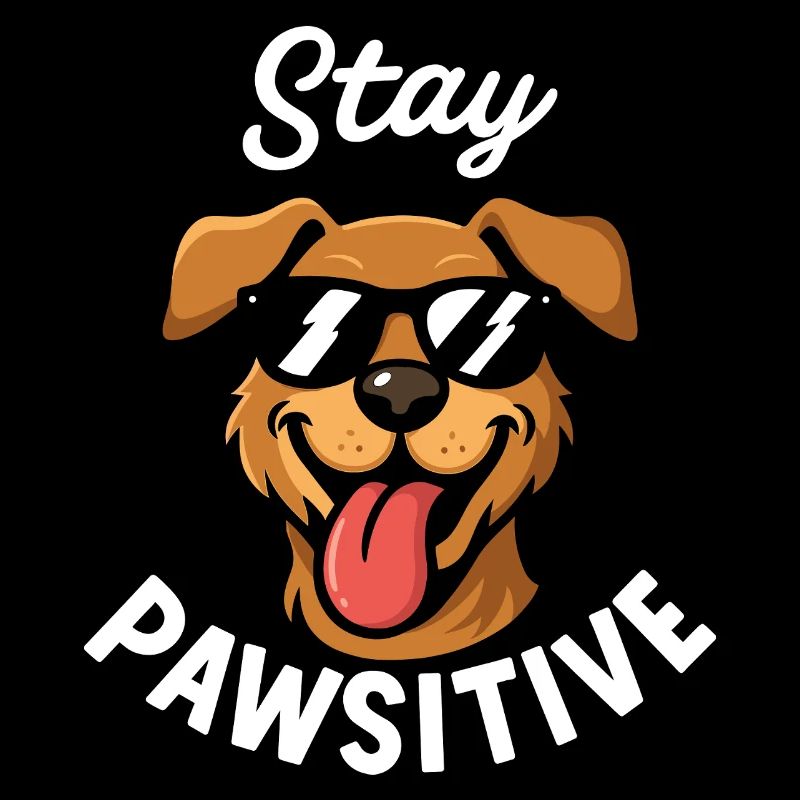 Cool dog with sunglasses