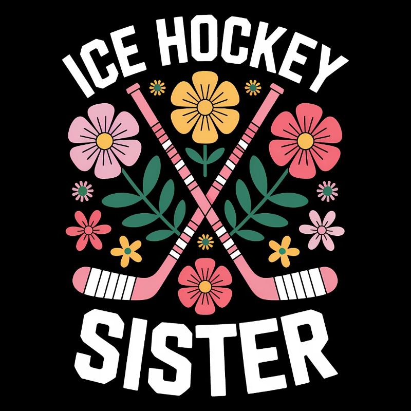 Eishockey Spruch Schwester Eishockey Geschenk