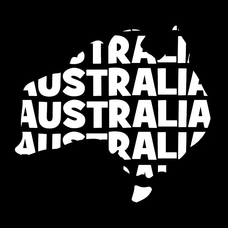 Australia - Australia - Map - Outline