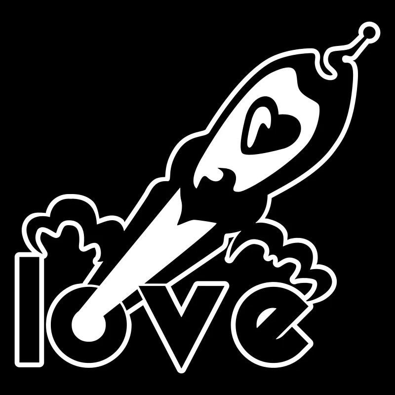 Love Rocket – Heart Space Space Design