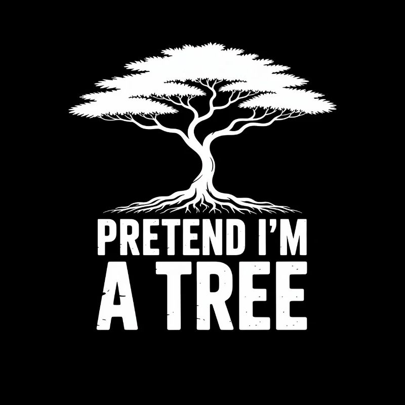 Pretend In A Tree Tree Humor Nature