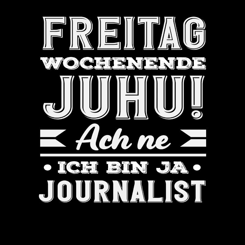 Friday Weekend Funny Reporter Journalists
