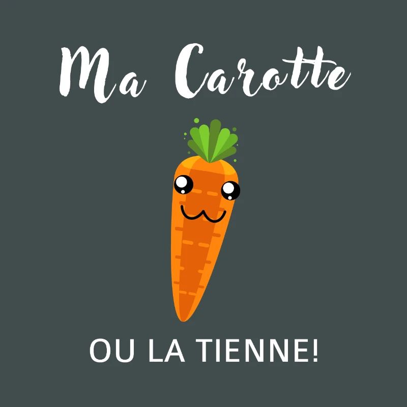 Meine lächelnde Karotte oder deine