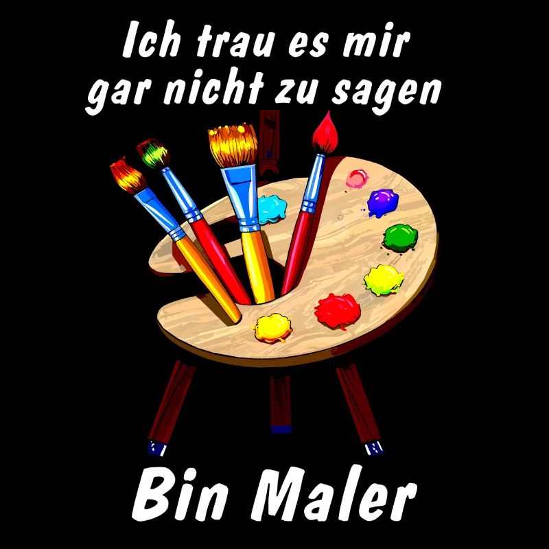 Staffelei Bin Maler