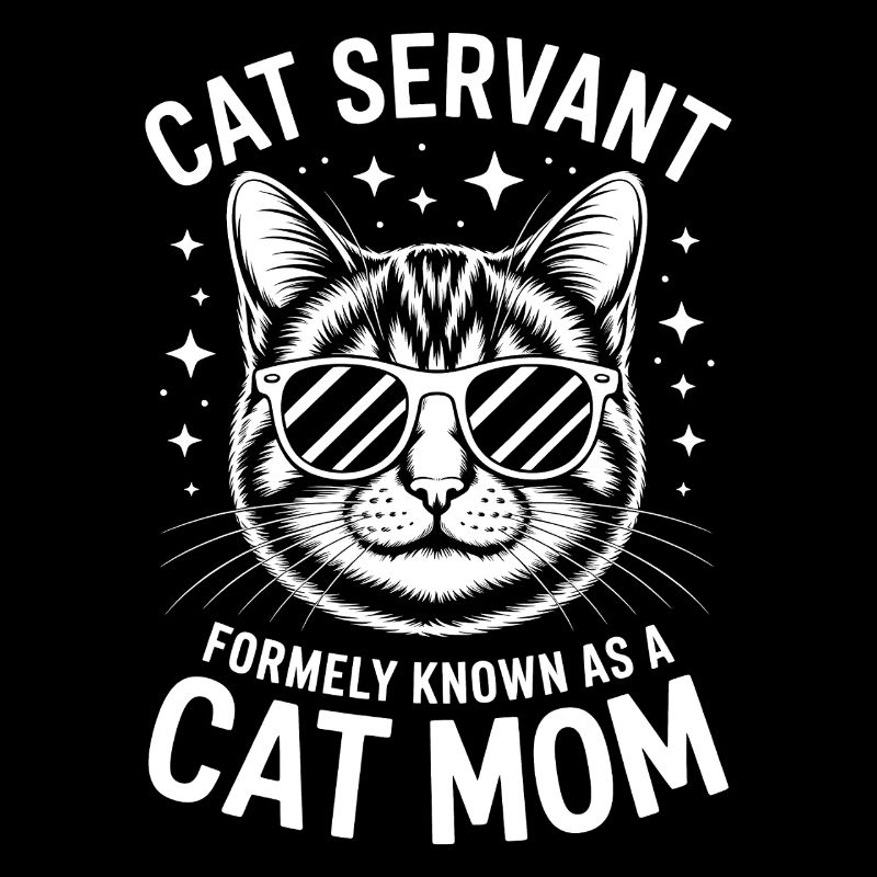 Katzen Spruch Mama Mutter Lustiges Katzen Geschenk