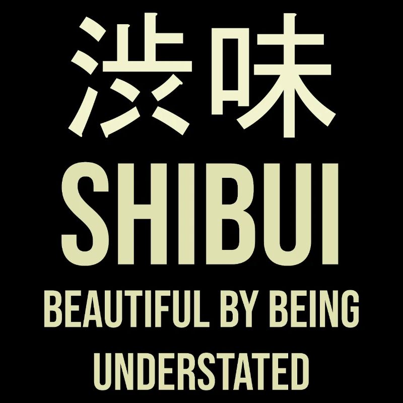 Shibui Minimalisme Épuré