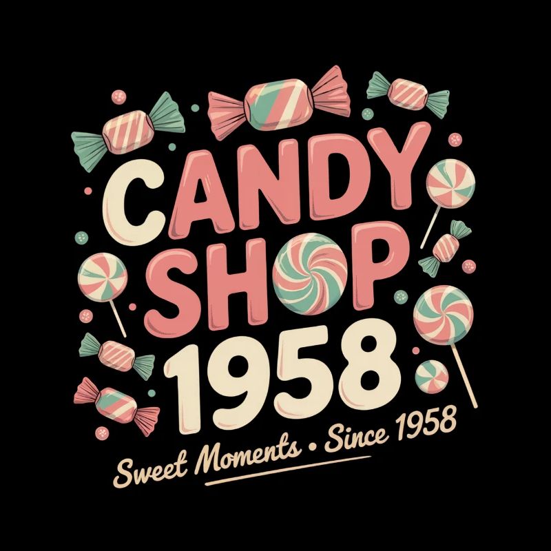 Vintage Süßwaren Werbung