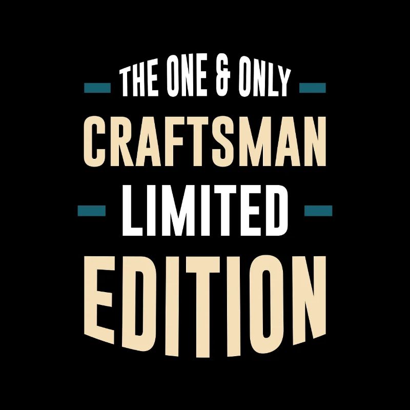 Craftsman Édition limitée Typo