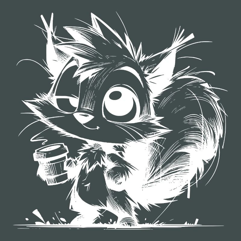 Eichhörnchen noch ein Kaffee? Immer her damit