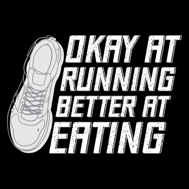 Marathon Runner Okay At Running Gift