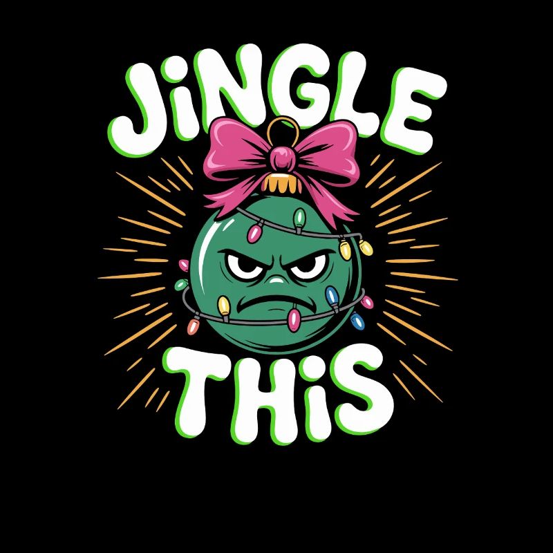 Jingle This Lustige Weihnachtskugel