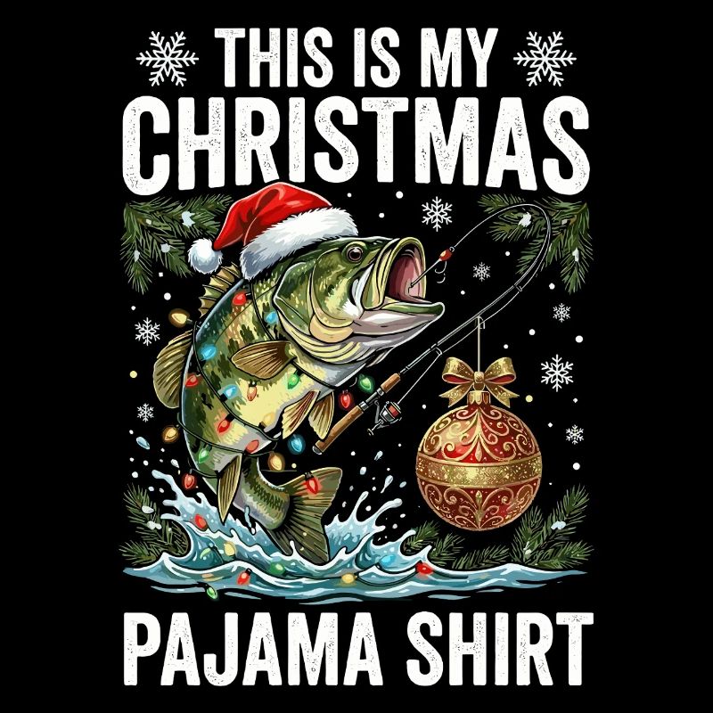 Weihnachtsfisch Pajama Shirt