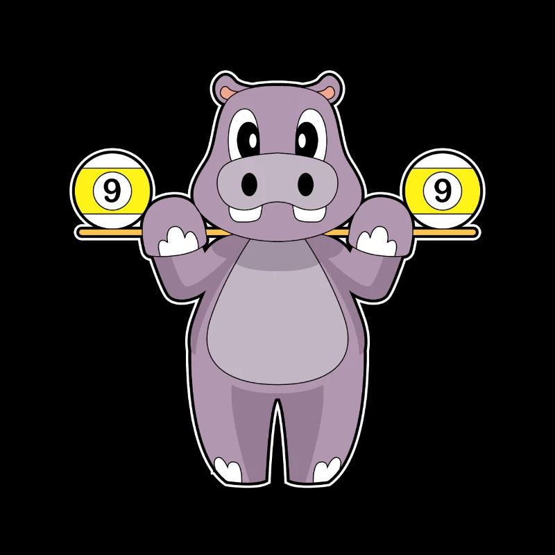 Nilpferd Billiard Queue Sport