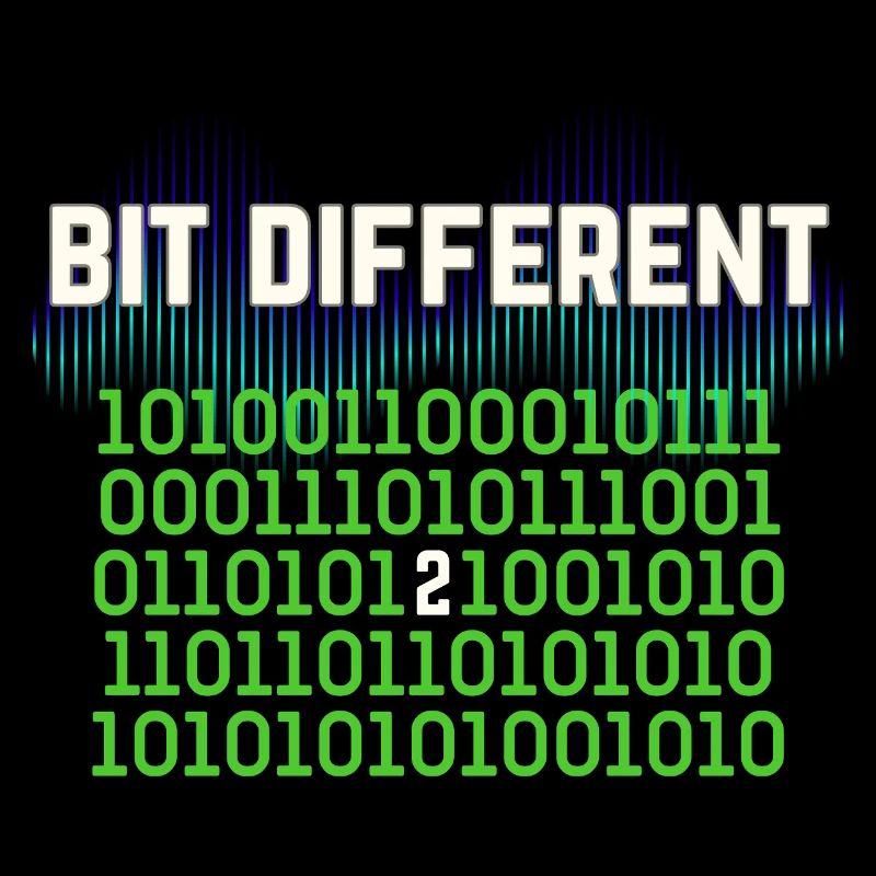 Bit Different - Nerdy Binary Error Design