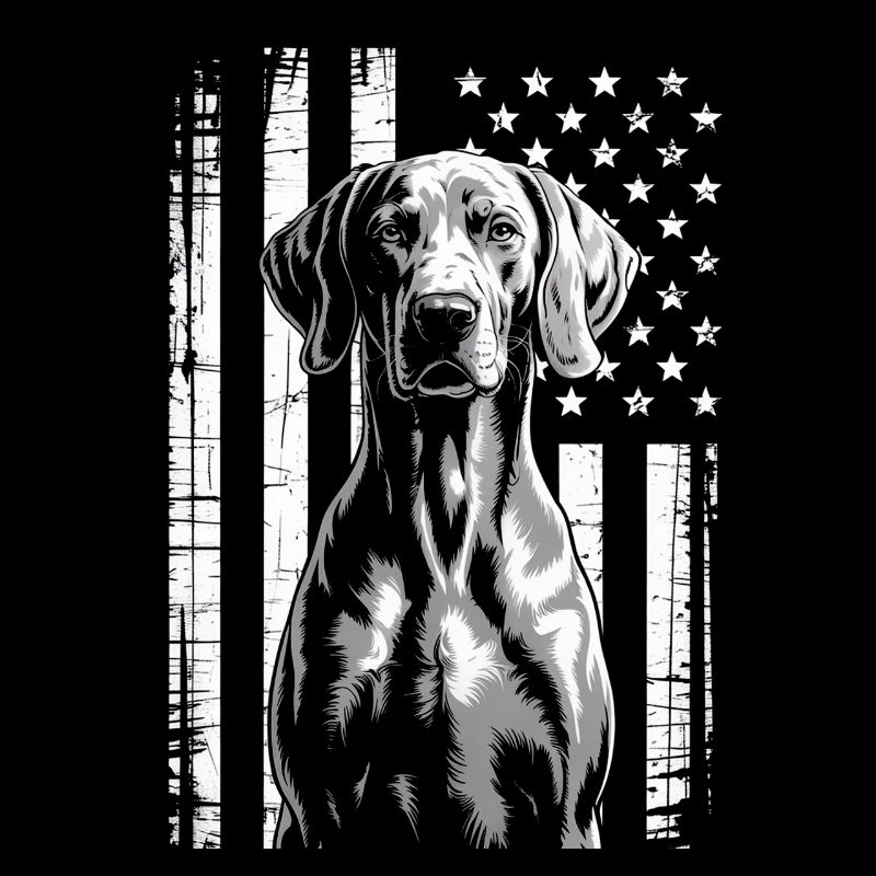Patriotic Labrador Silhouette