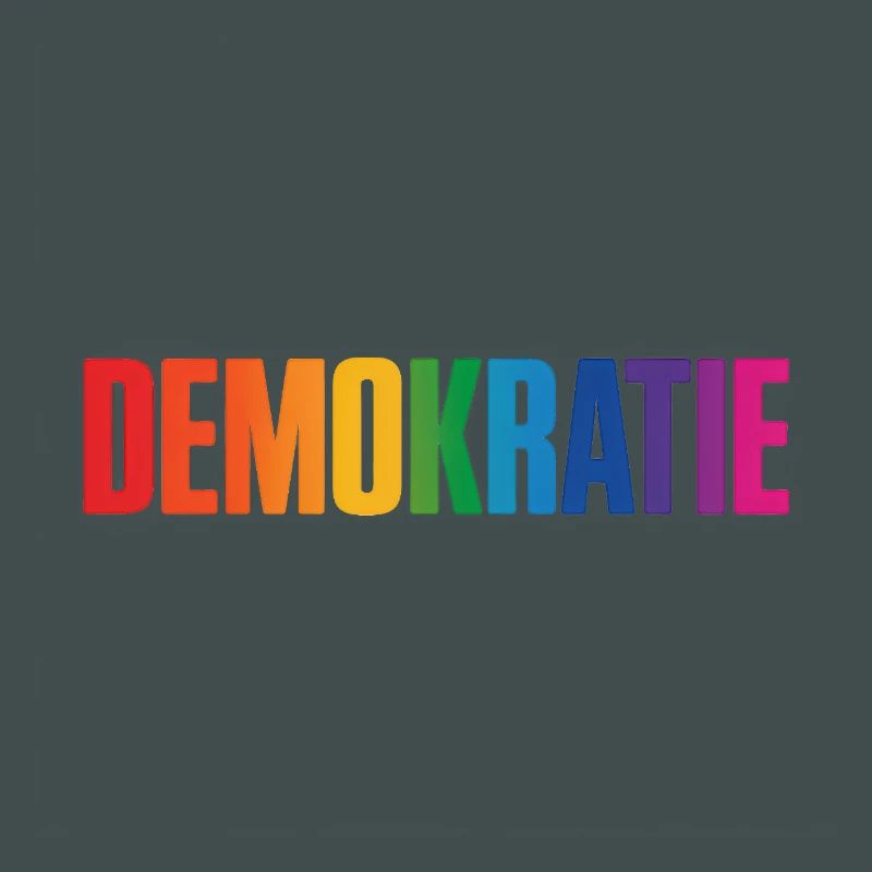 Democrazia - Logo Cool Pride