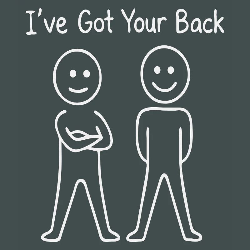 Ich stehe hinter dir: Support-Duo