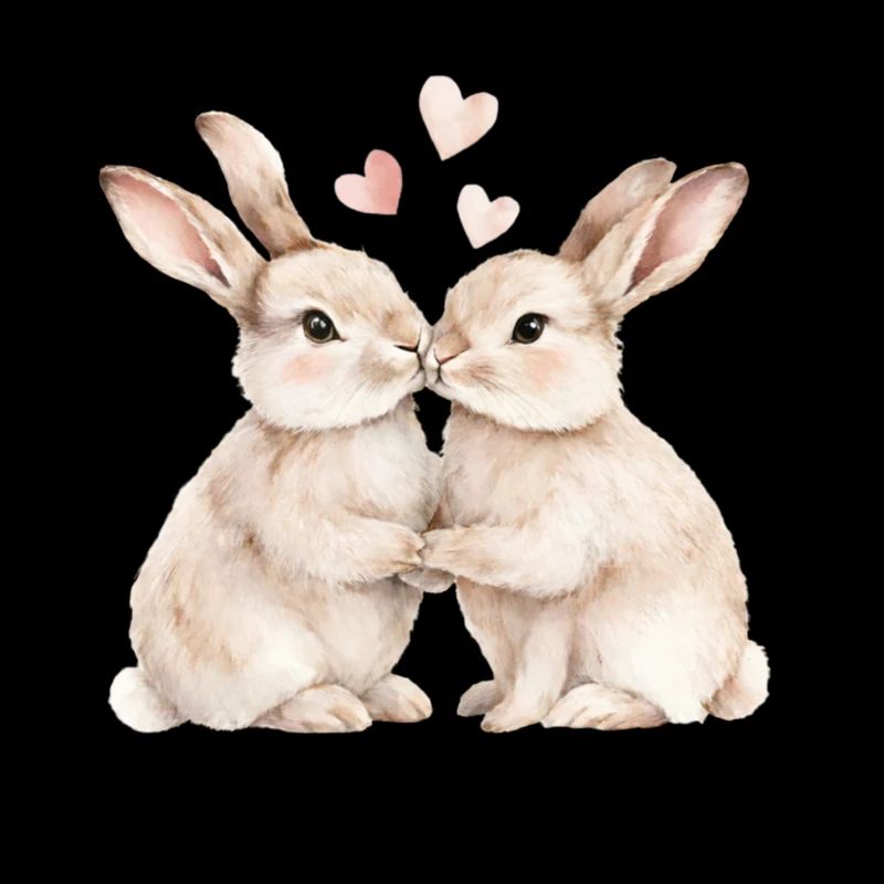 Amour éternel – Adorables lapins pour la Saint-Valentin
