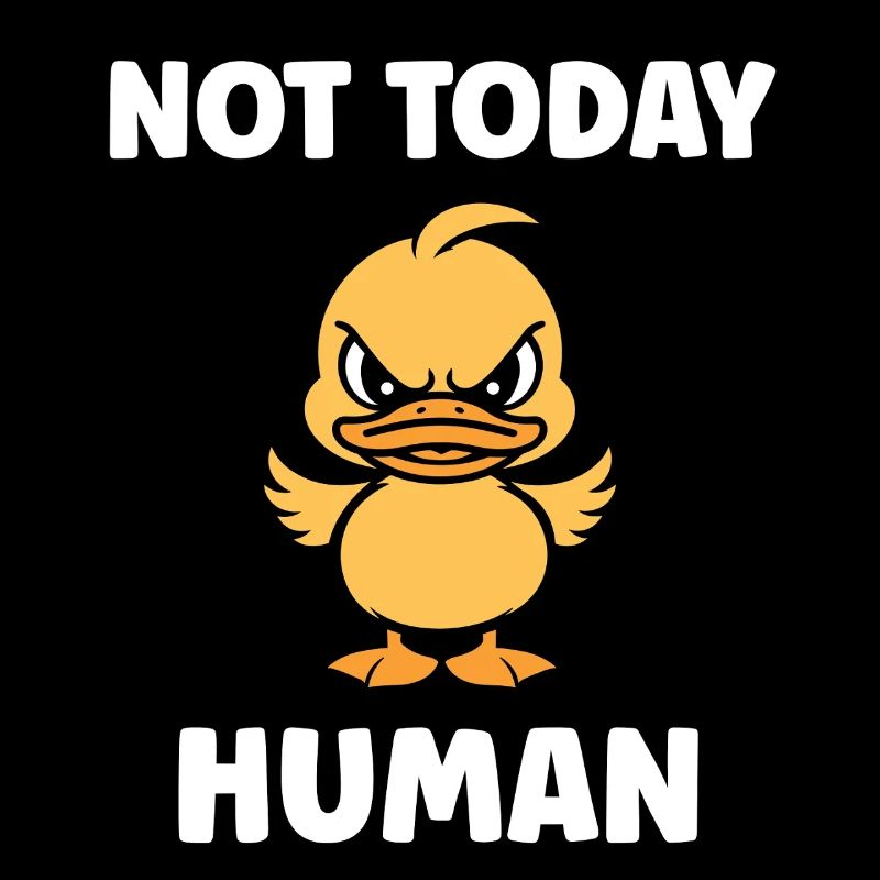 Rebel Duck Not Human Today