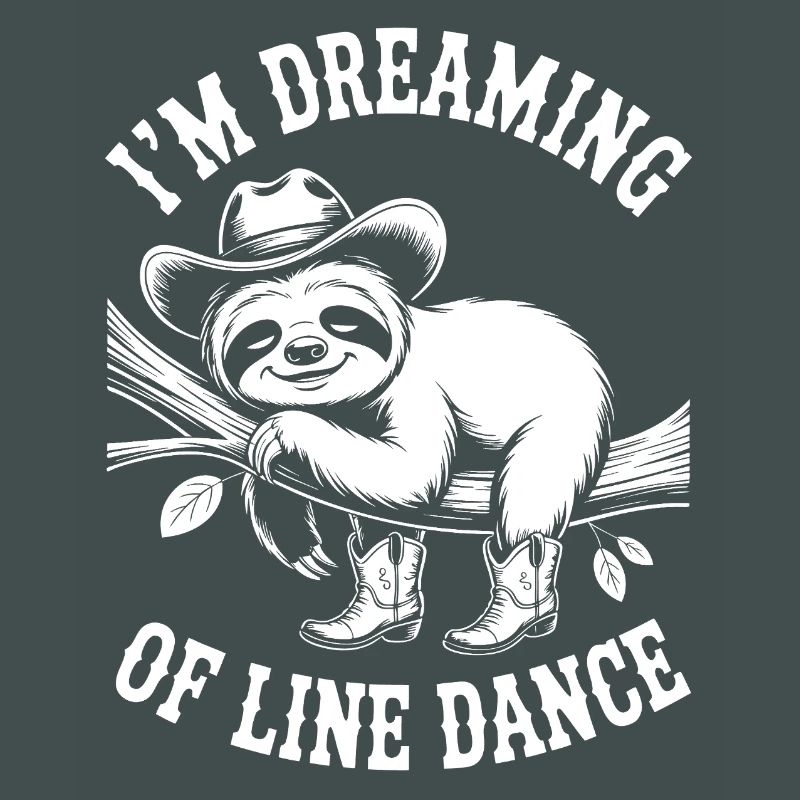 Sloth in line dancing dream