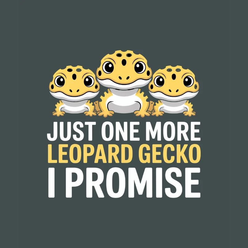 Leopardgekko-Trio Versprechen