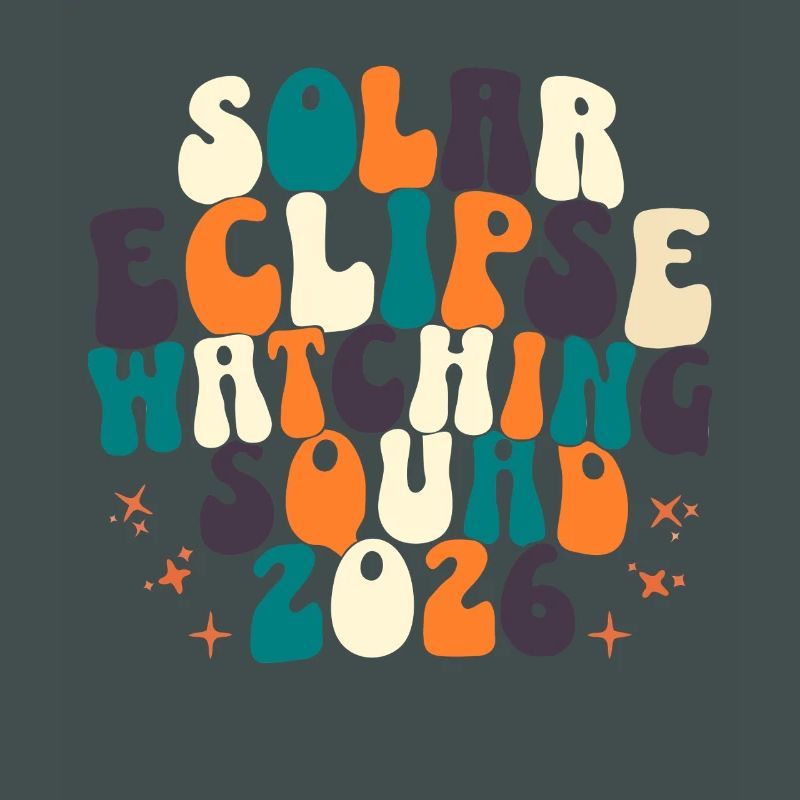 Solar Eclipse Watching Squad 2026