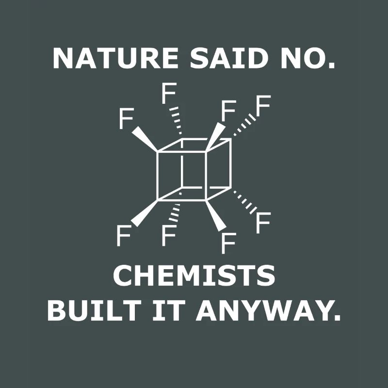 Molécule perfluoro-cubaine – Chimie Science