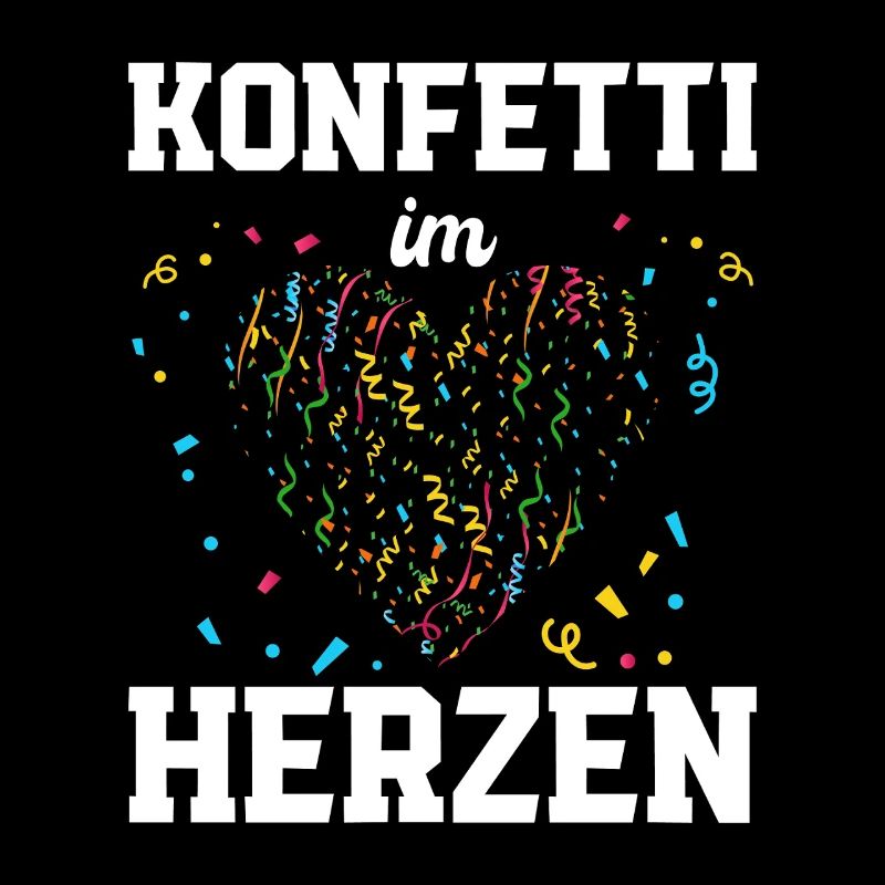 CONFETTIS DANS LE CŒUR – Carnaval Carnaval Party Spruc