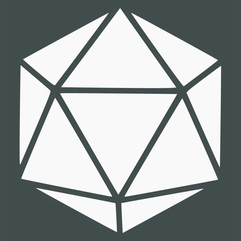 Geometrischer Polyeder Diamant