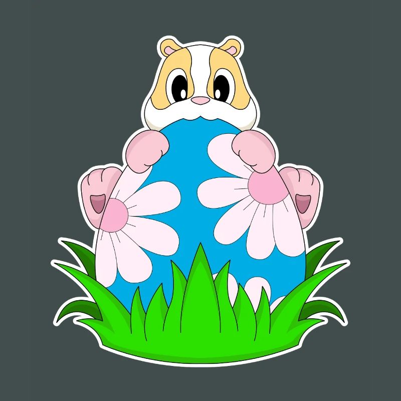 Hamster Easter Easter Egg