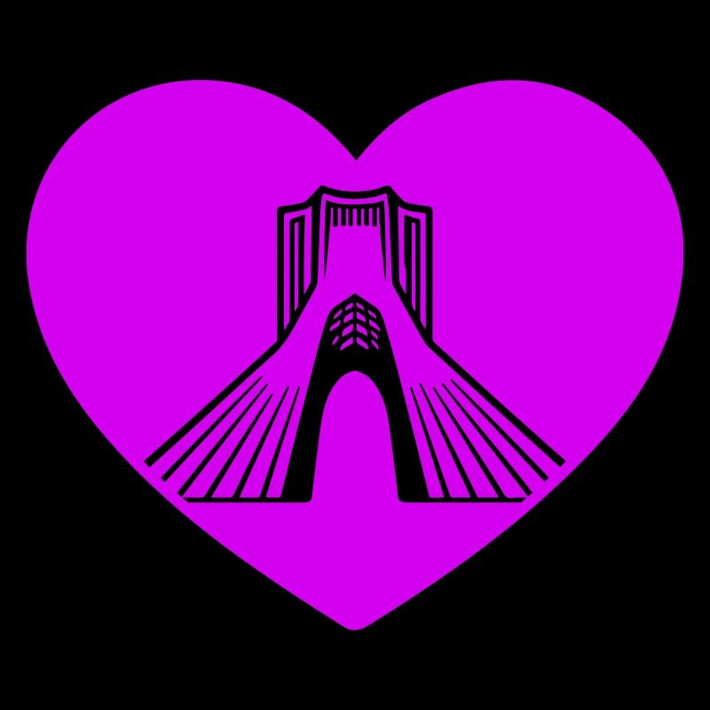 Azadi Iran Heart
