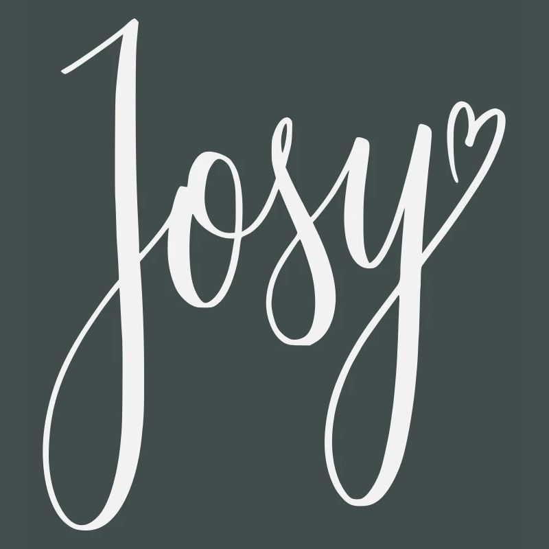 Josy Script Heart Design