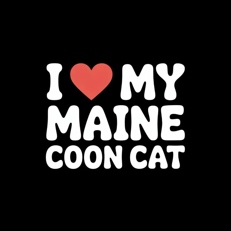 J’adore mon chat Maine Coon