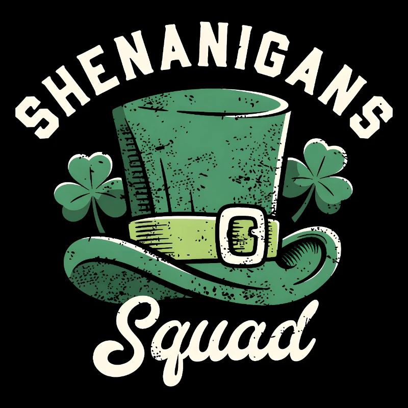 Shenanigans Squad St Patricks Day Green Hat