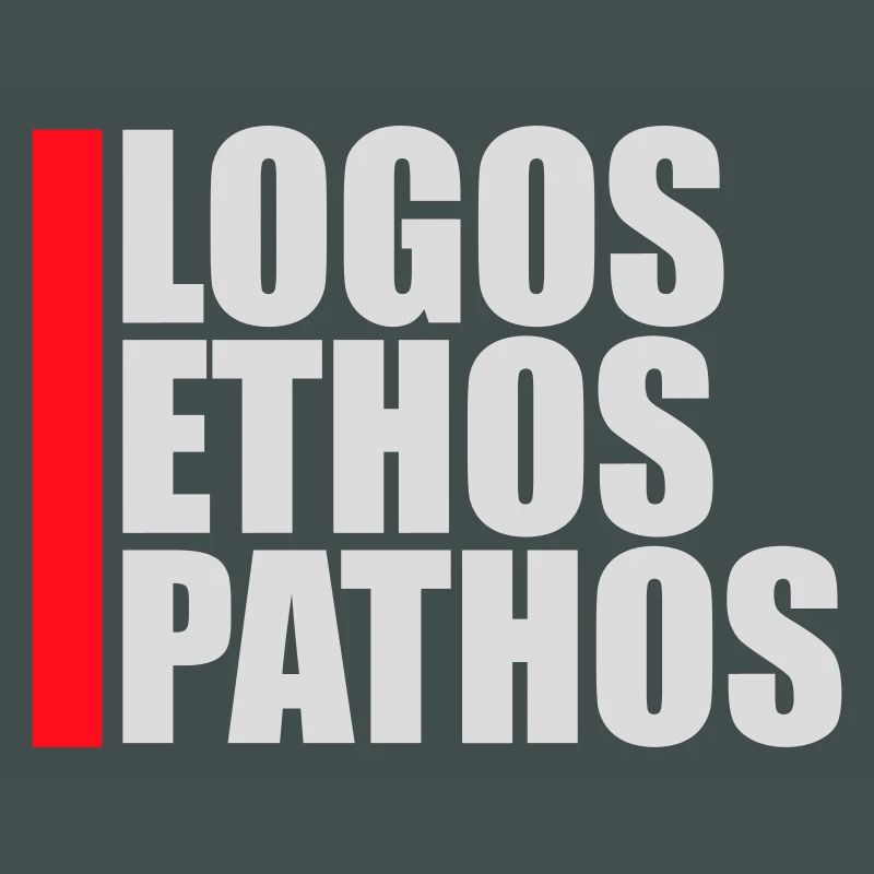 Logos Ethos Pathos Rhetoric Philosophy Student