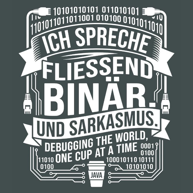 Coding Binary Coffee Sarcasm