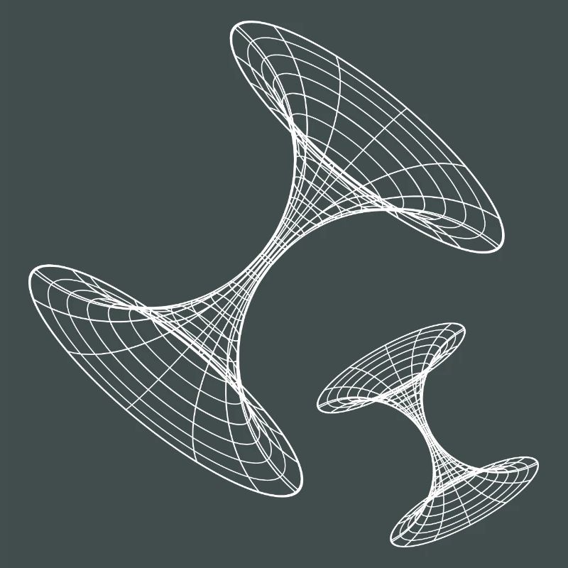 Wireframe Vortex Geometry