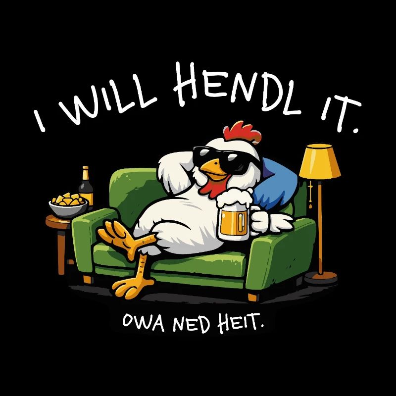 I will hendl it. Owa ned heit. – Dialect saying