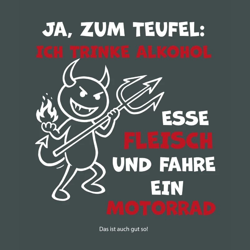 Devilish Drinker Motorcycle