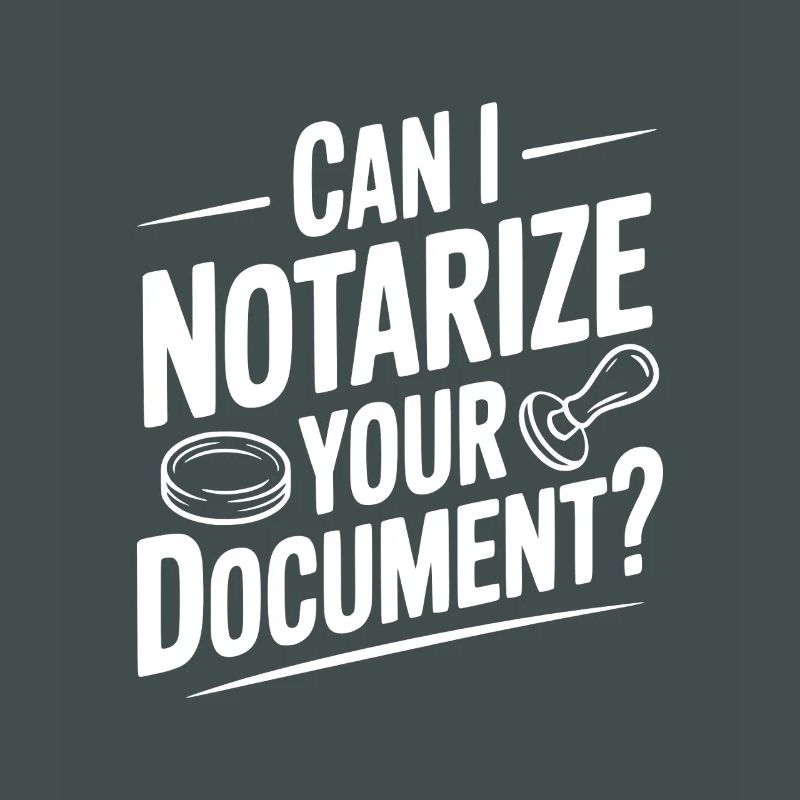Can I Notarize Your Document?