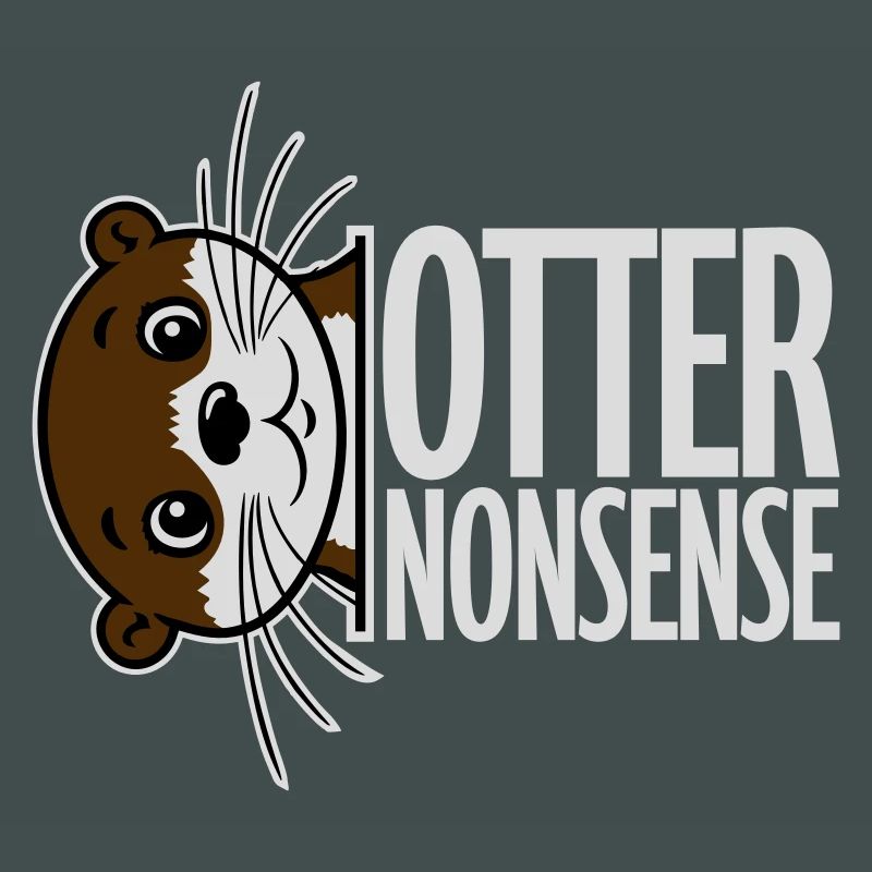N’importe quoi de loutre, jeu de mots drôle, expression d’amour de la loutre