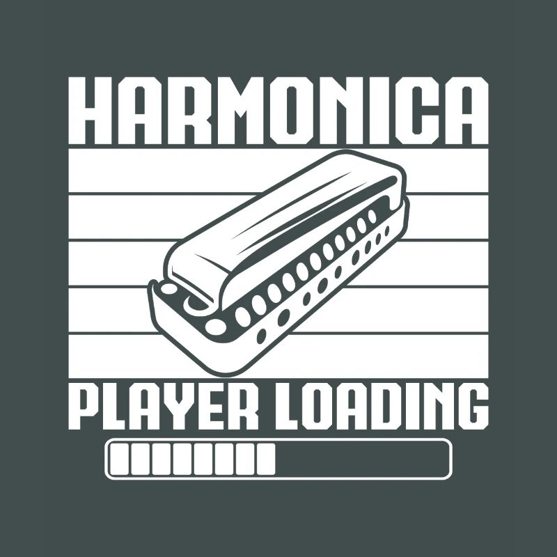 Harmonica Musican Player Loading Harmonica