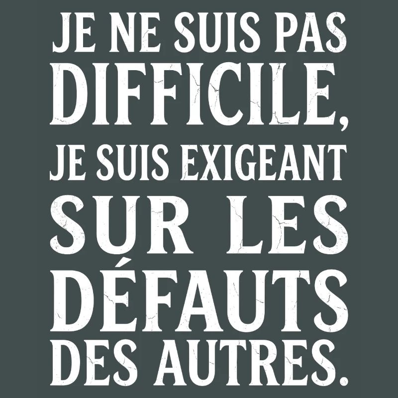 Grumpy humor complaining not difficult