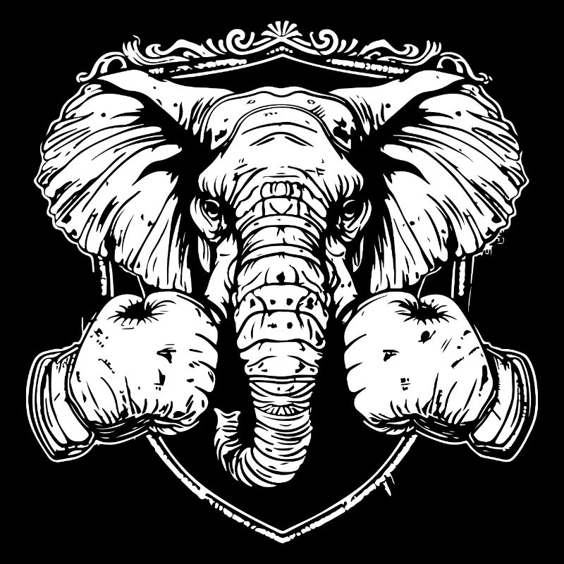 Elefant Boxen MMA