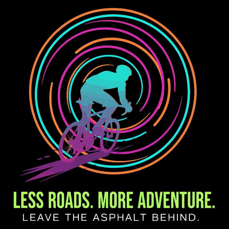 Aventure cycliste : Spirale néon