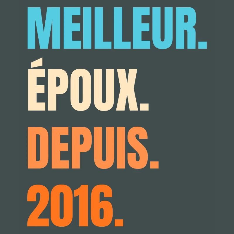 Bester Ehemann seit 2016 Geschenk-Ehemann