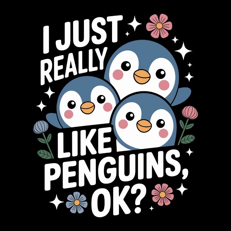 Penguin Trio Saying Picture
