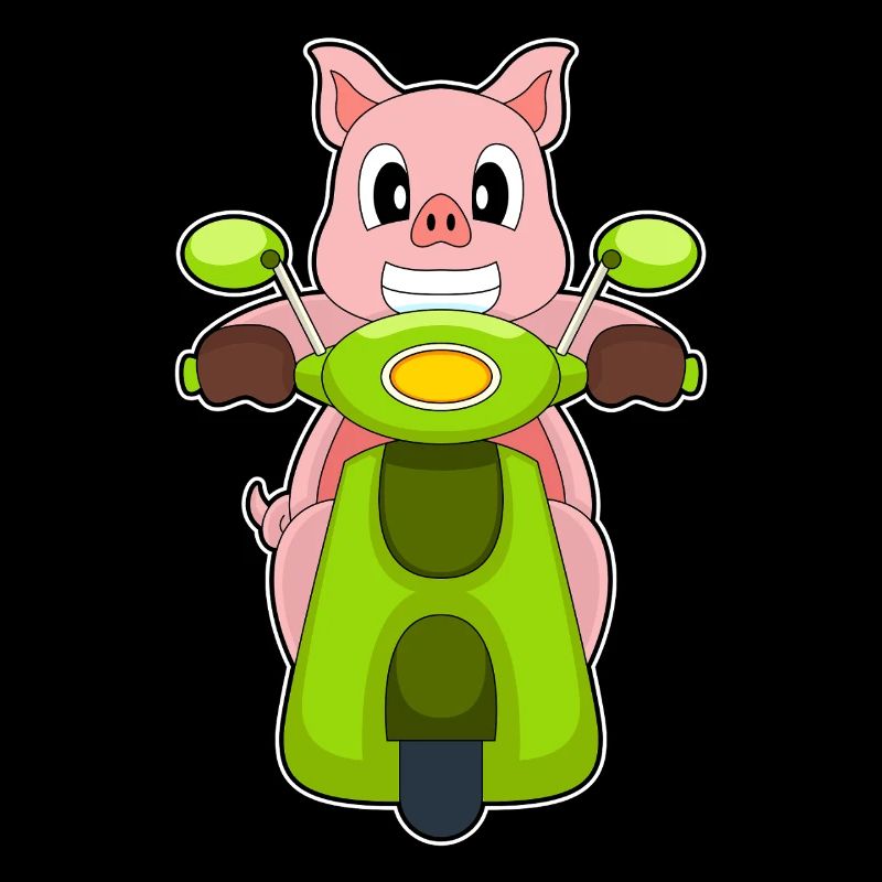 Trottinette Cochon
