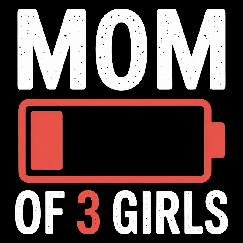 Logo de la batterie de la mère de trois filles